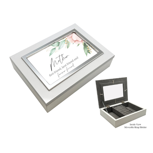 Jewellery Box White - Mum