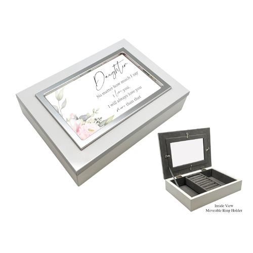 Jewellery Box White - Daughter