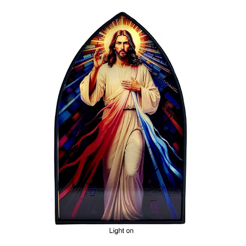Divine Series LED Plaque - Divine Mercy
