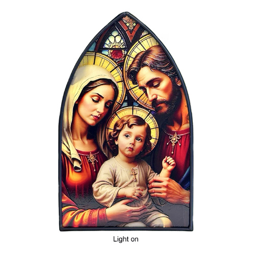 Divine Series LED Plaque - Holy Family