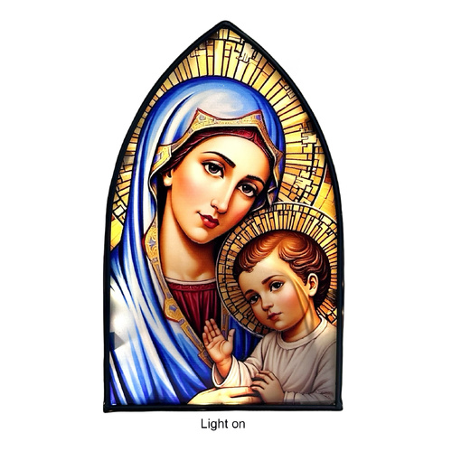 Divine Series LED Plaque - Our Lady Perpetual Succor