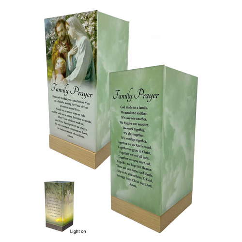 Cathedral LED Light Lamp - Holy Family