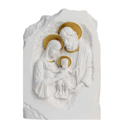 Holy Family Sculptured Plaque