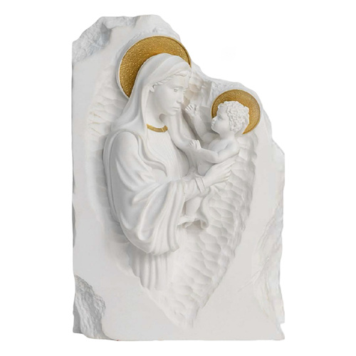Mother & Child Sculptured Plaque