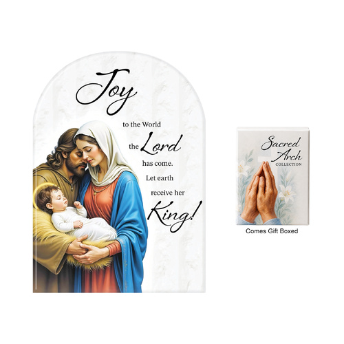 Dome Ceramic Plaque - Christmas
