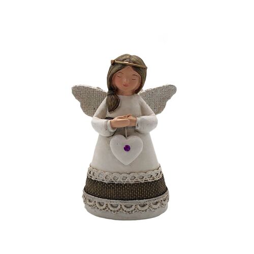 Little Blessings Angel - Amethyst