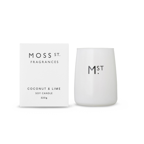Moss St Soy Candle - Coconut & Lime