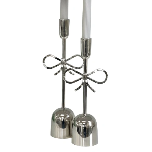 Candleholder Stand Bow - 30cm