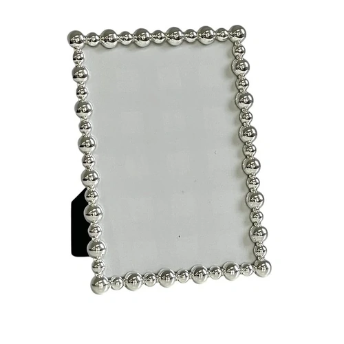 Silver Abstract Balls Frame 4 x 6