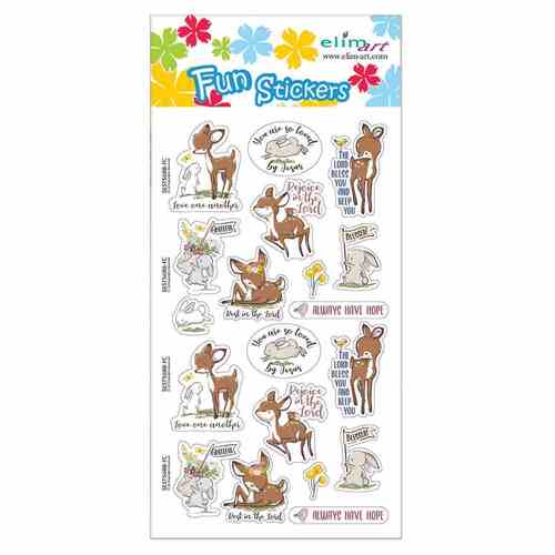 Fun Stickers: Forest Animals