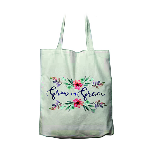 Tote Bag, Canvas: Grow In Grace