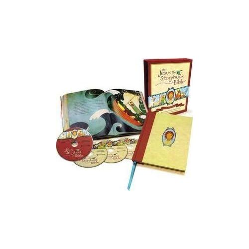 Jesus Story Book Bible Collector's Edition with CD's and DVD