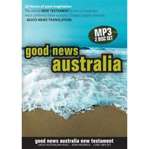 Good News New Testament on MP3 CD (2 Cds)