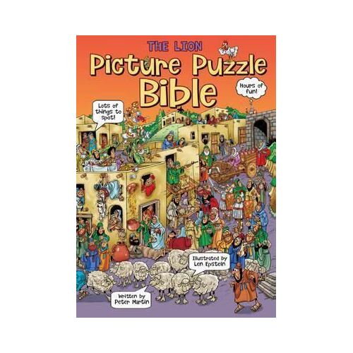 Lion Picture Puzzle Bible