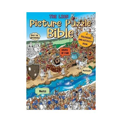 Lion Picture Puzzle Activity Bible