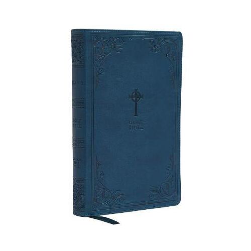 NRSV, Catholic Bible, Gift Edition, Leathersoft, Teal, Comfort Print : Holy Bible