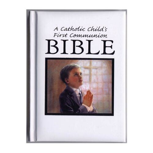 Catholic Child's First Communion Bible - Boy