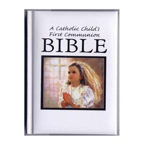 Catholic Child's First Communion Bible - Girl