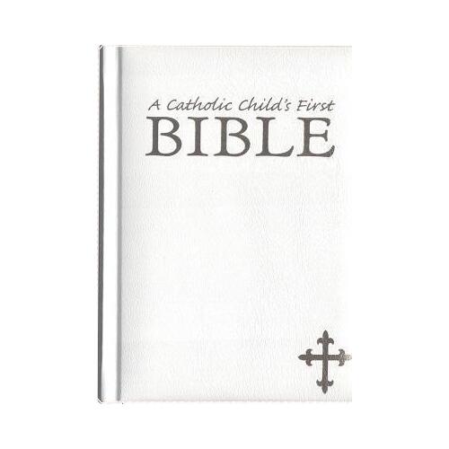 My First Bible - Catholic Edition White Imm Lther