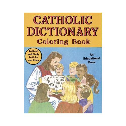 Catholic Dictionary Colouring Book