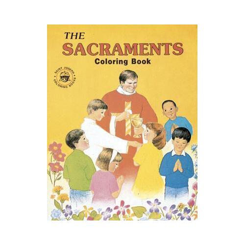 Sacraments Colouring Book ,The