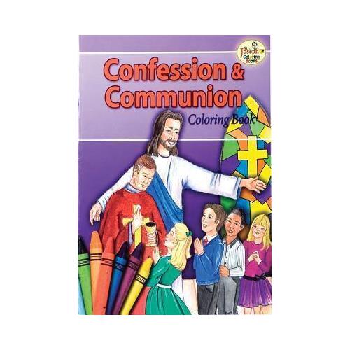 Confession And Communion Colouring Book