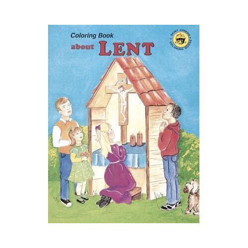 Colouring Book about Lent