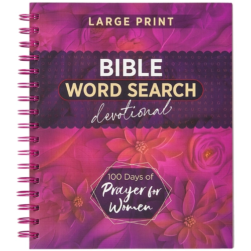 100 Days of Prayer for Women: Bible Word Search Devotional