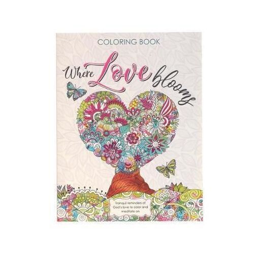 Where Love Blooms Colouring Book
