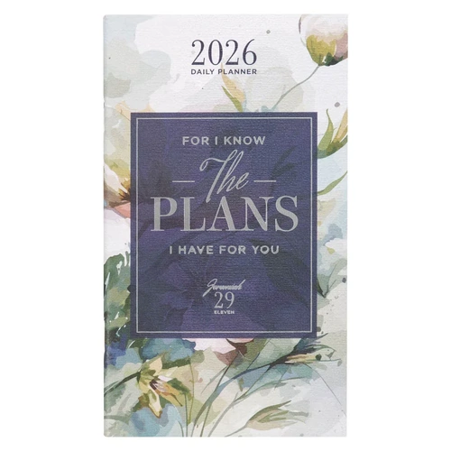 2026 24-Month Daily Diary/Planner: The Plans (Jer. 29:11)