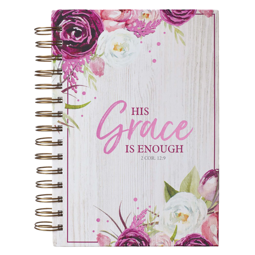 Journal - His Grace is Enough Burgundy