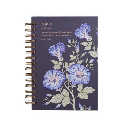 Journal -Grace Navy Floral