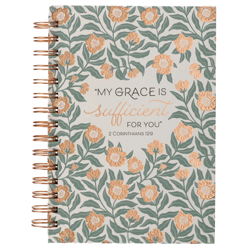 Journal: My Grace is Sufficient For You Floral
