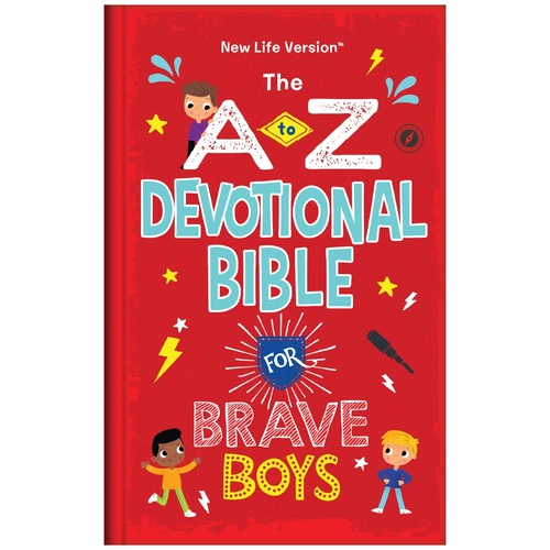 The A to Z Devotional Bible for Brave Boys : New Life Version