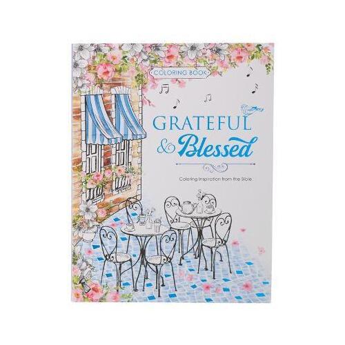 Grateful and Blessed: An Inspirational Colouring Book