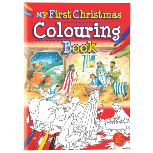 My First Christmas Colouring Book