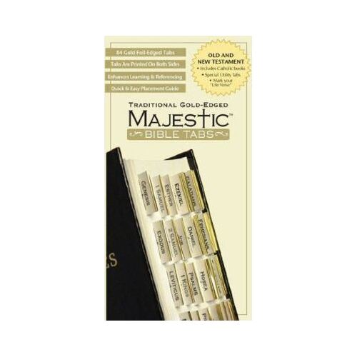 Bible Tabs Majestic Gold Edged