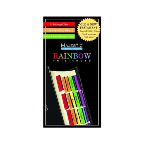 Bible Tabs Catholic - Rainbow