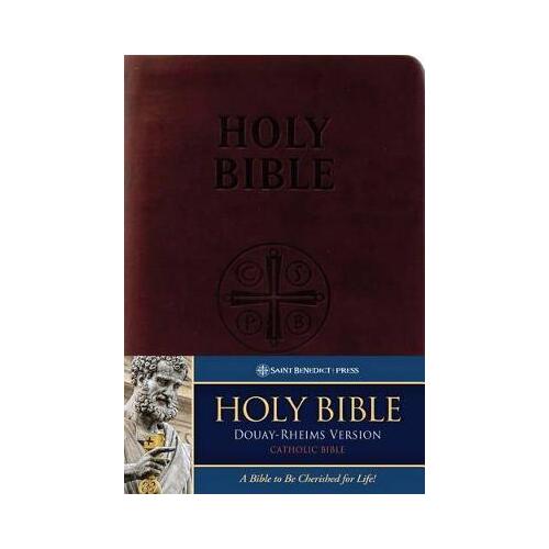 Douay-Rheims Bible (Burgundy Padded)