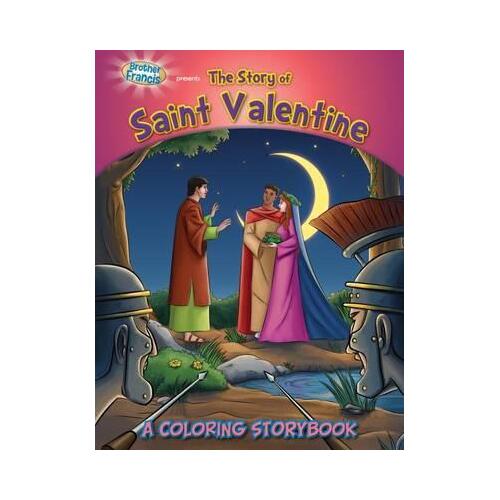 Story of Saint Valentine: A Colouring Activity Book