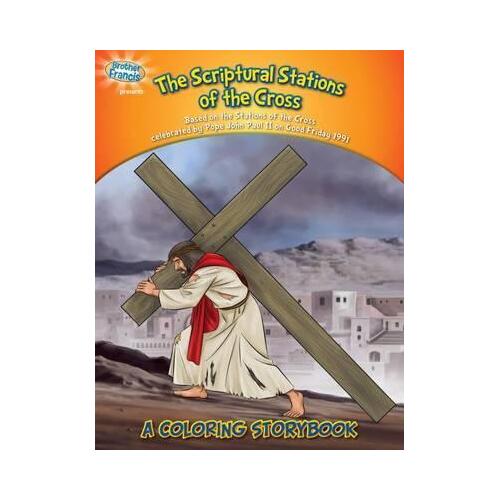 Scriptural Stations of the Cross: A Colouring Storybook