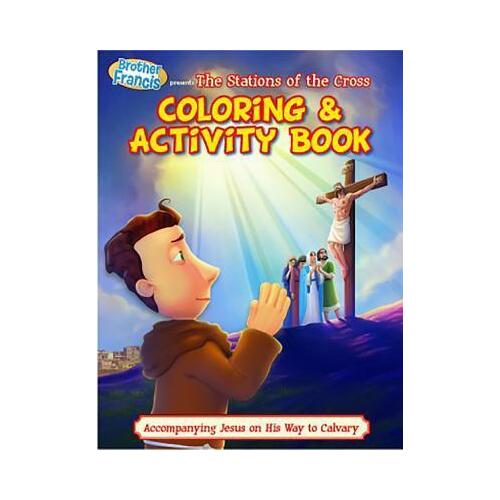 Stations of the Cross Colouring and Activity Book - Brother Francis