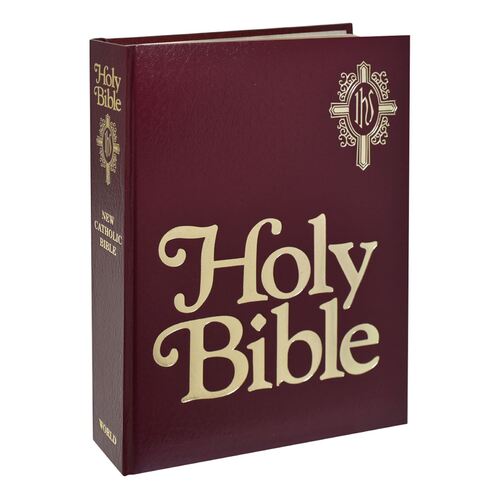 Family Catholic Bible -NCB Burgundy