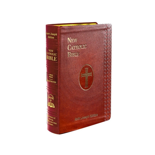 New Catholic Bible Compact Size Brown