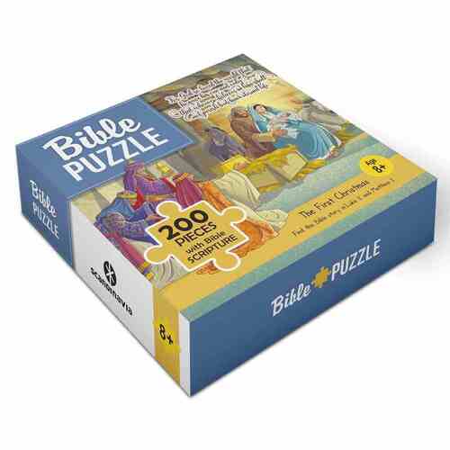 Bible Jigsaw Puzzle: The First Christmas (200 Pieces)