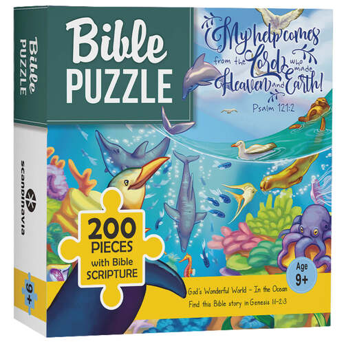 Bible Jigsaw Puzzle: God's Wonderful World (200 Pieces)