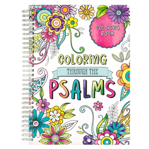 Coloring Book: Coloring Through the Psalms