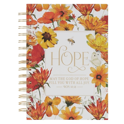 Journal: Bee, Hope, Orange