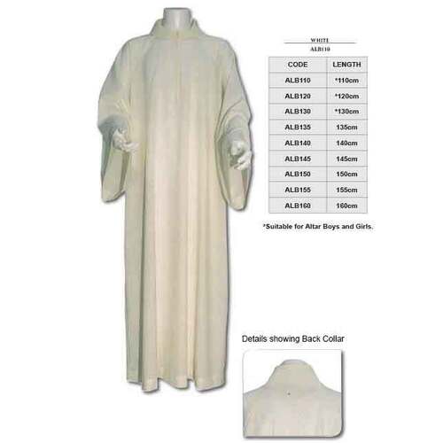 Alb - Hooded Collar [Length: 135cm]