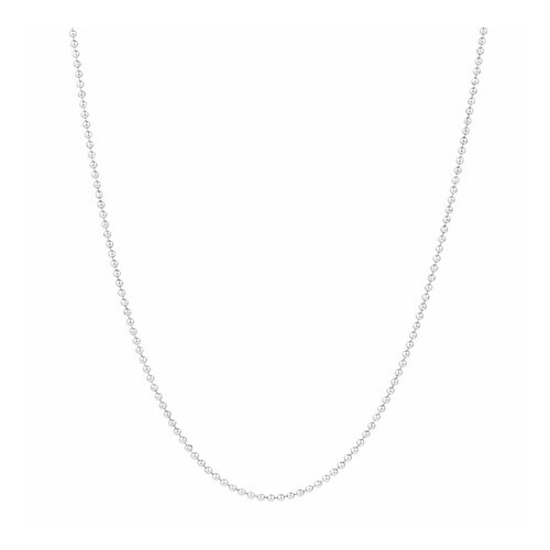 Sterling Silver Chain Ball 40cm